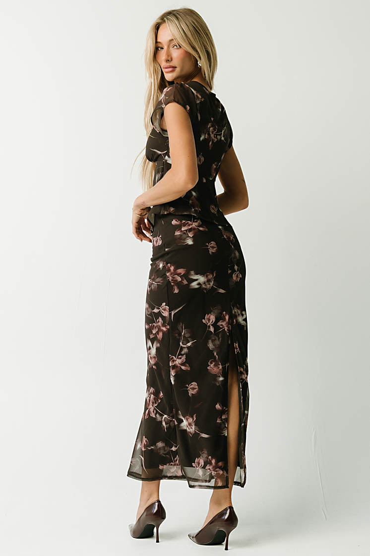 Ruthie Floral Maxi Skirt