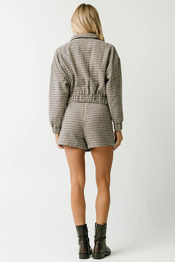 Sophie Houndstooth Skort