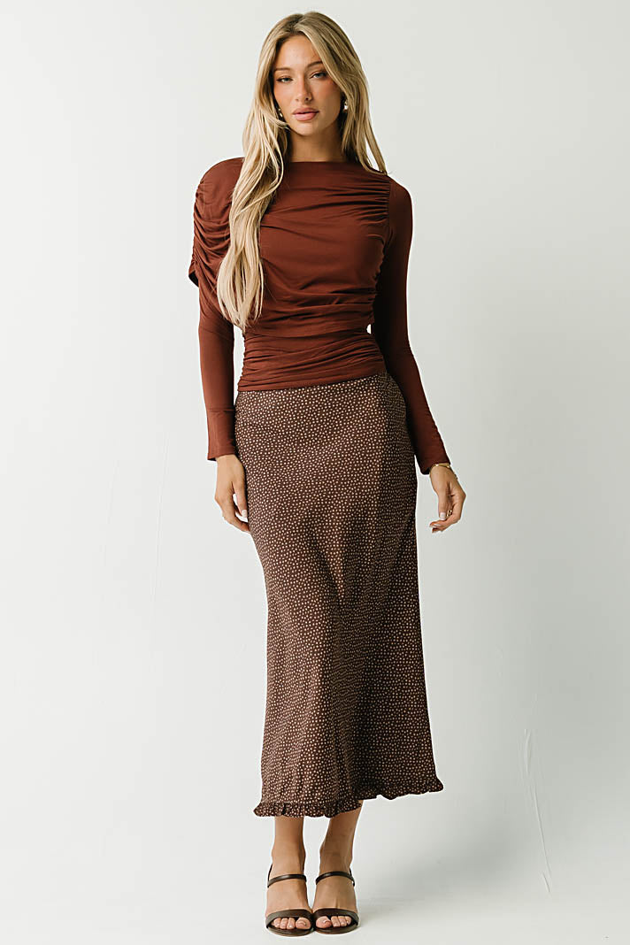 Charlie Asymmetric Cape Top