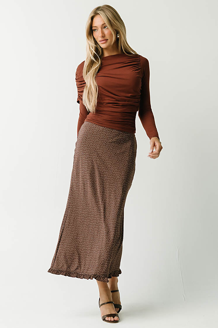 Charlie Asymmetric Cape Top