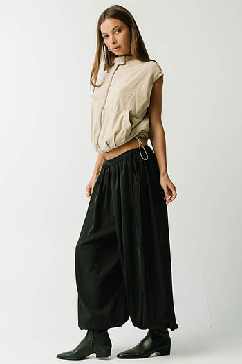 True Sleeveless Suede Vest