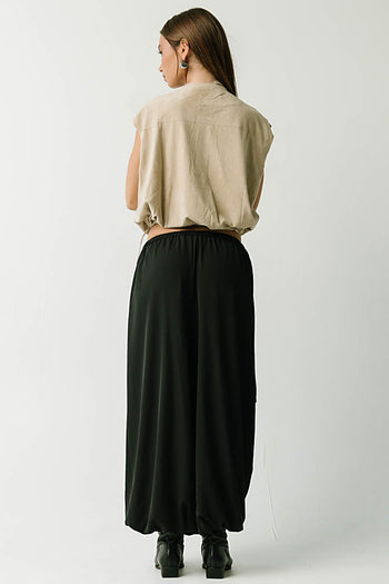 True Sleeveless Suede Vest