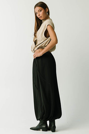 True Sleeveless Suede Vest