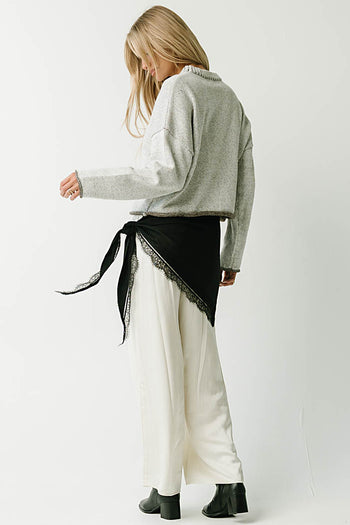 Shantel Two Tone Marled Sweater