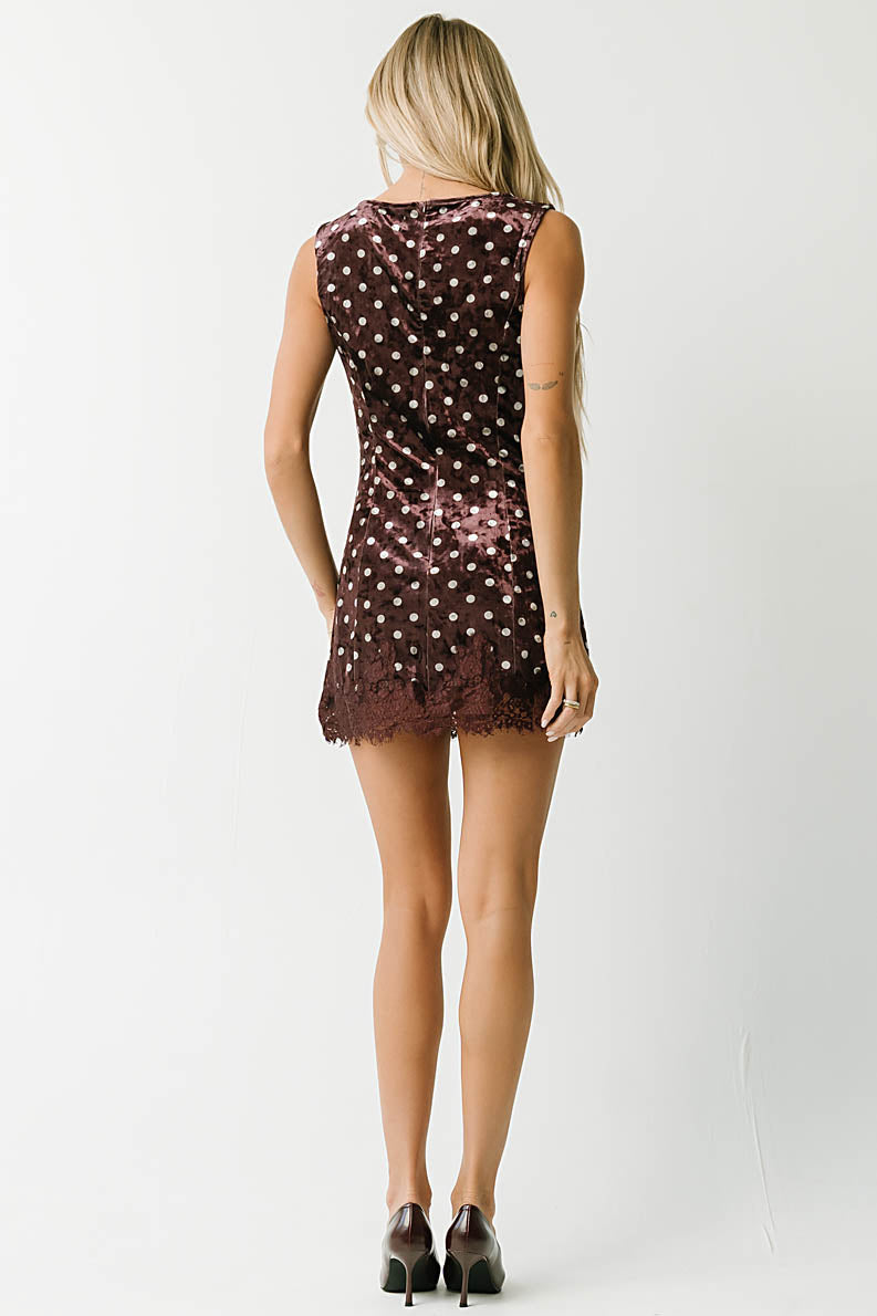 Delphine Lace Mini Dress