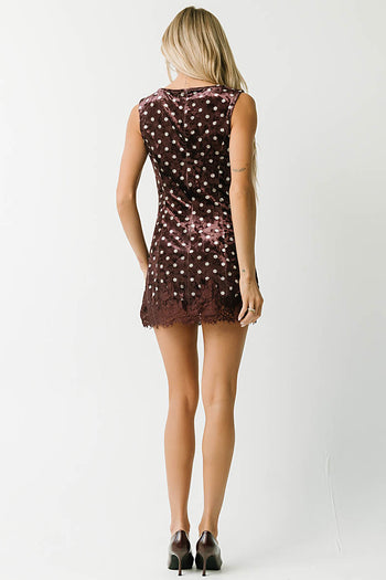 Delphine Lace Mini Dress