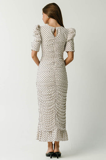 Marina Ruched Maxi Dress