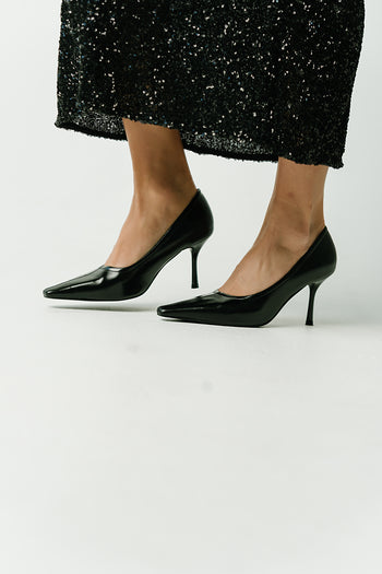 Steve Madden Hexx Stiletto Pump in Black