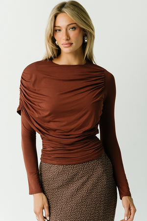 Charlie Asymmetric Cape Top