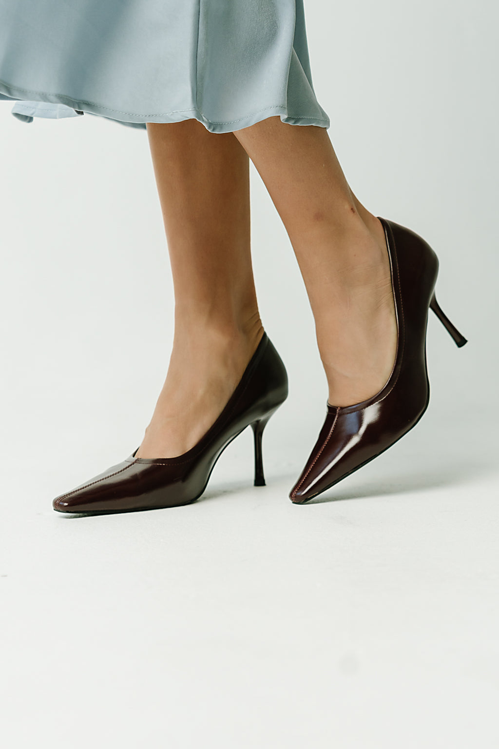 Steve Madden Hexx Stiletto Pump in Wine