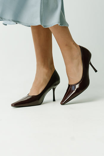 Steve Madden Hexx Stiletto Pump in Wine