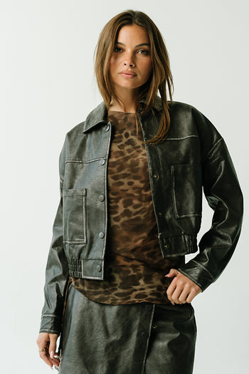 Sarai Leather Jacket