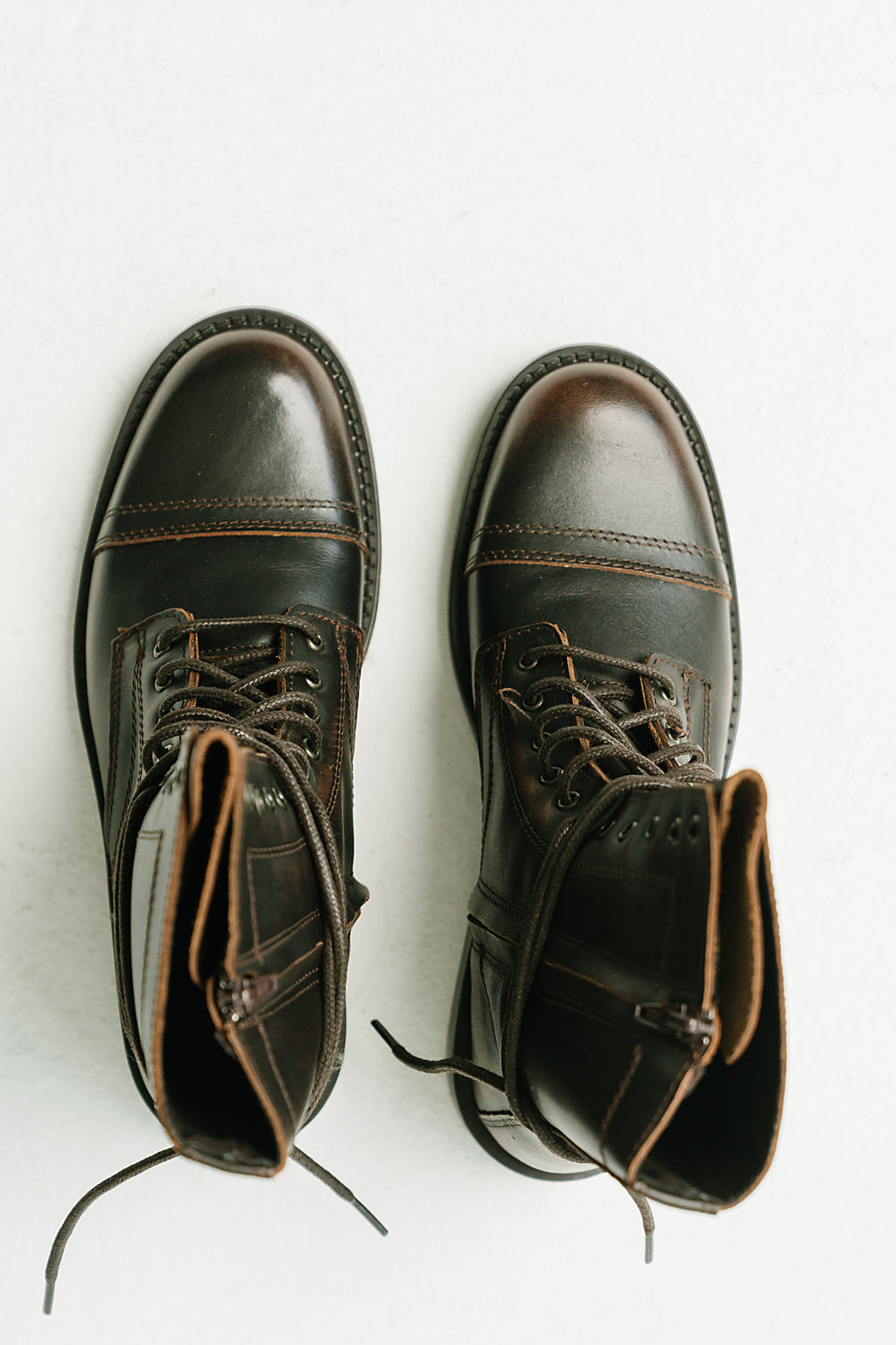 Steve Madden Yukon Combat Lace-Up Boots