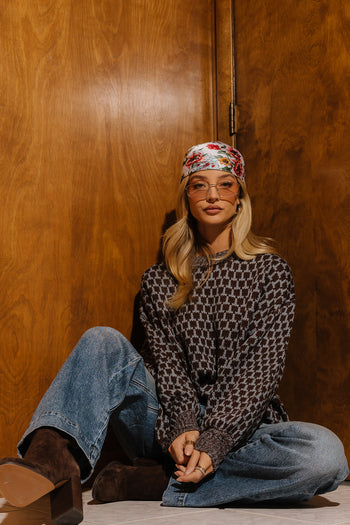 Wilder Geometric Sweater
