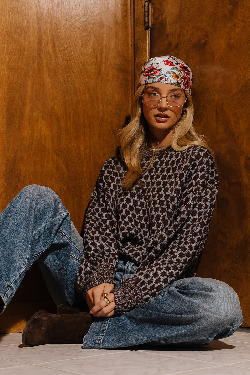 Wilder Geometric Sweater