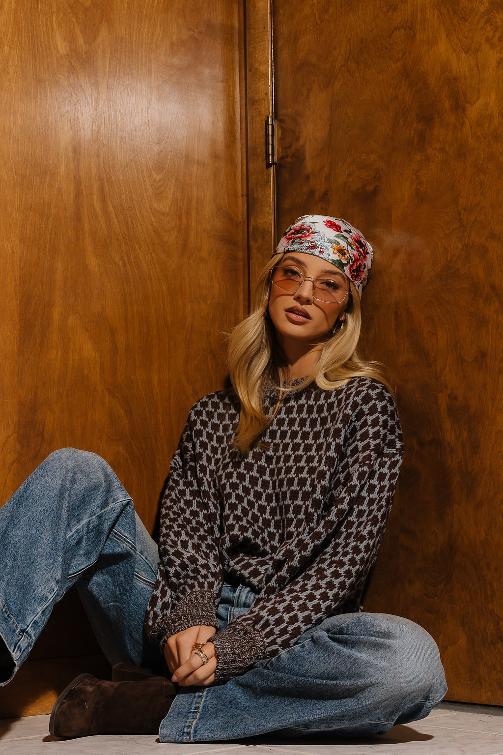 Wilder Geometric Sweater