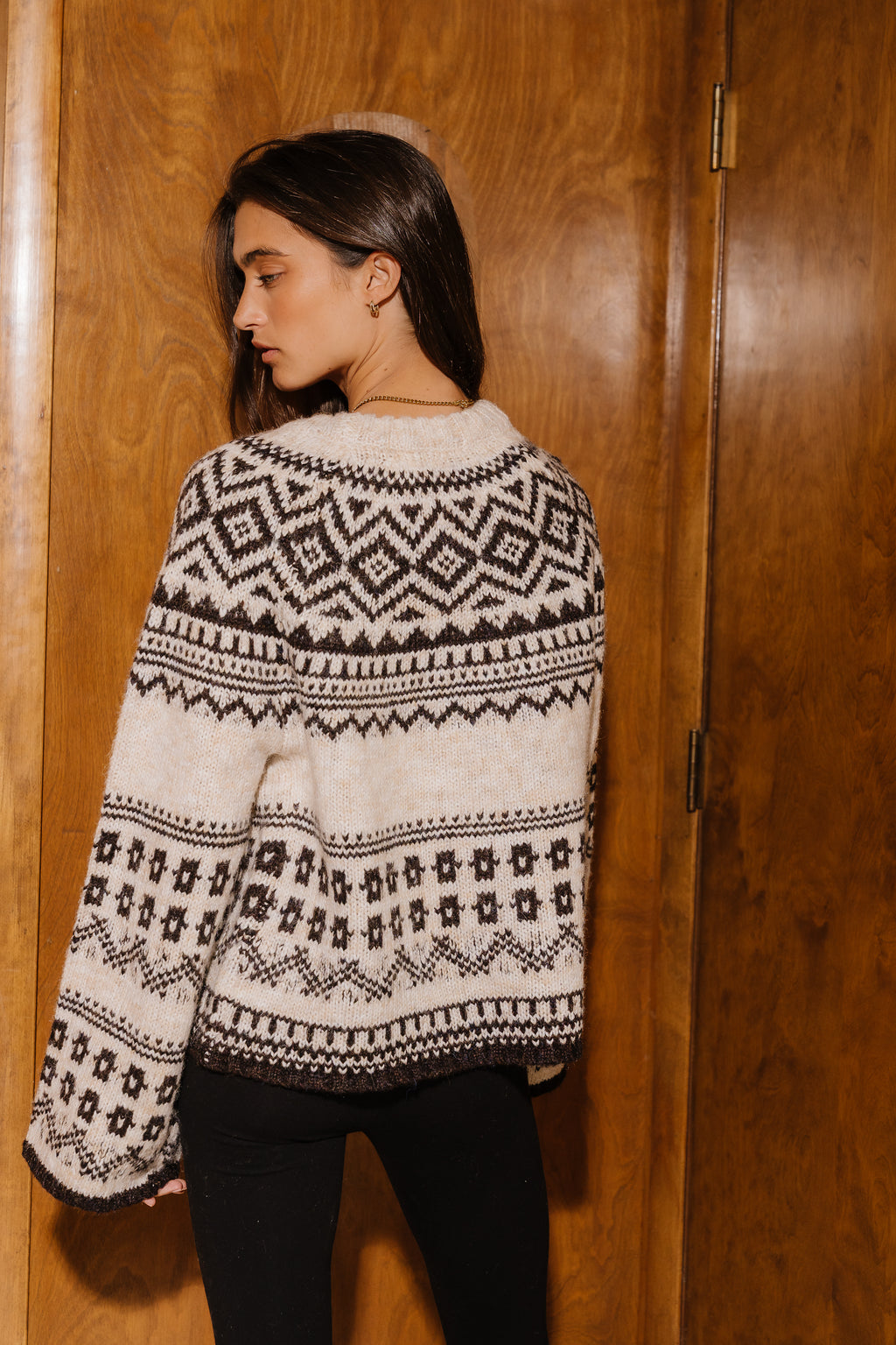 Merritt Geometric Sweater