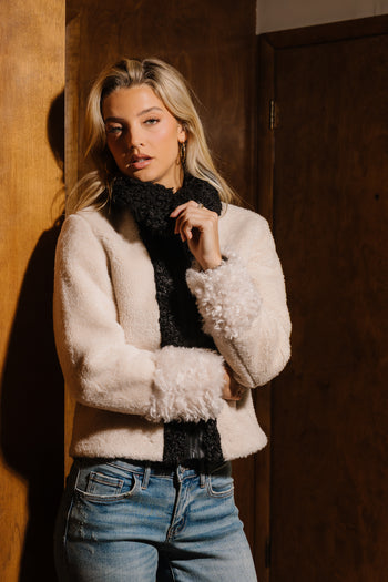 Kaulani Fleece Contrast Jacket