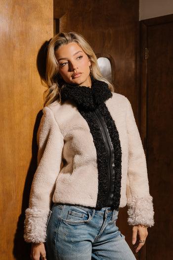 Kaulani Fleece Contrast Jacket