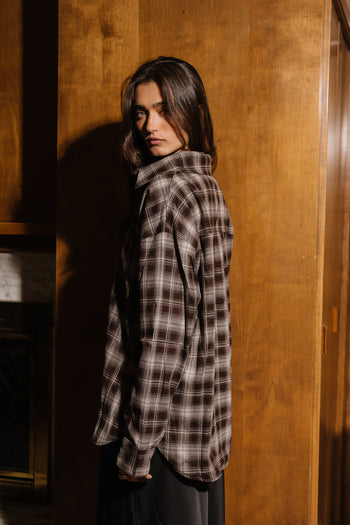 Lucie Plaid Button Up