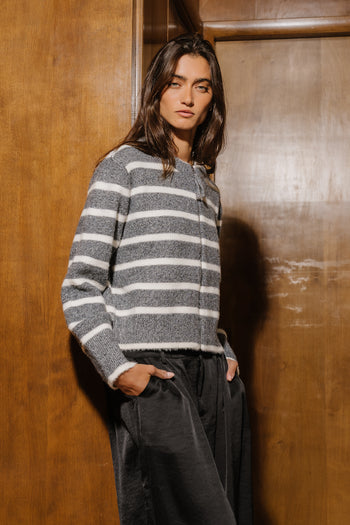 Angie Zip Up Sweater