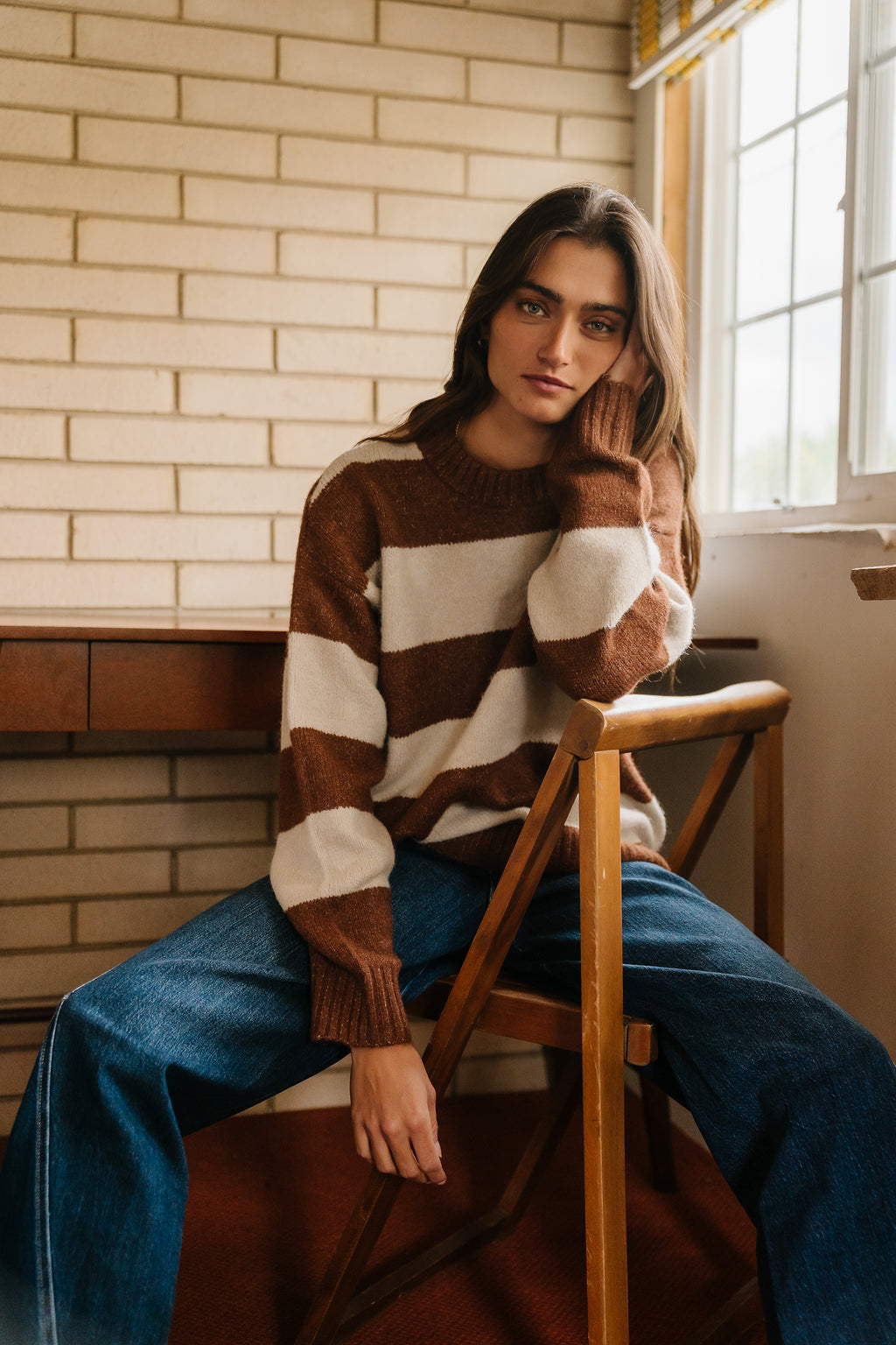 Eva Striped Sweater