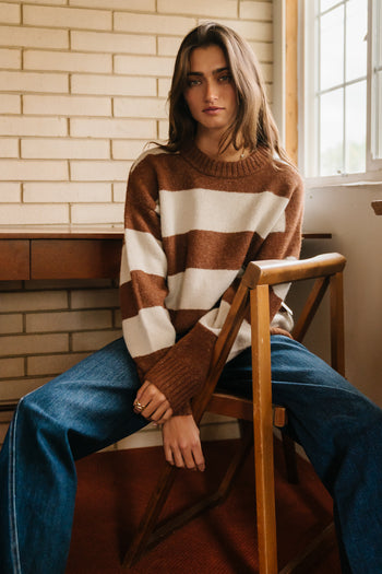 Eva Striped Sweater
