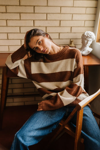 Eva Striped Sweater