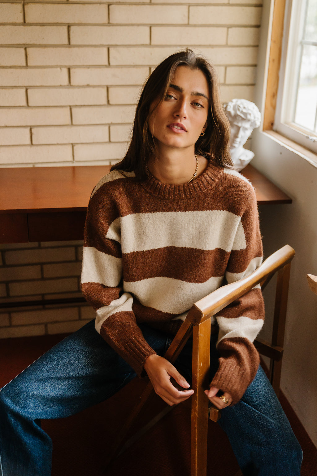 Eva Striped Sweater