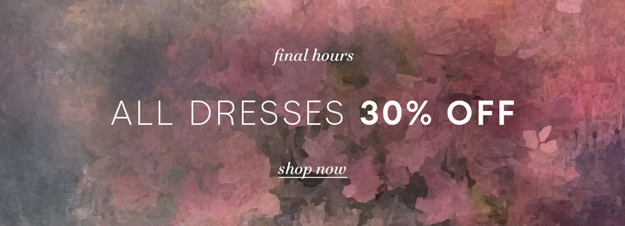 30% off dresses