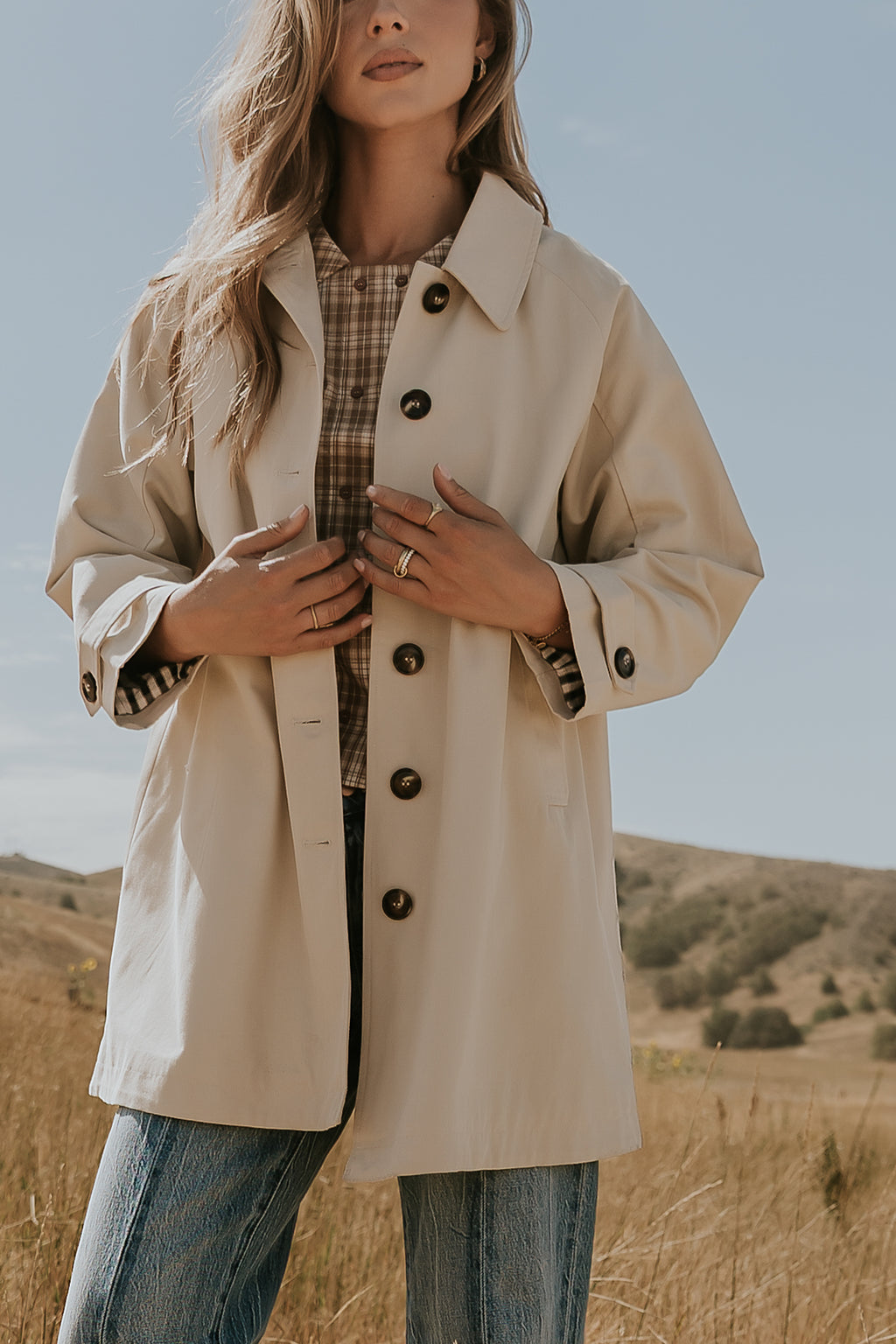Natalie Trench Coat - FINAL SALE