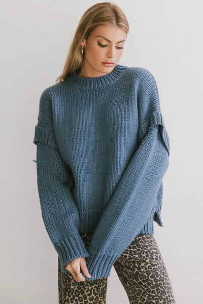 美品◇ENFOLD Knit Jumper ニットブルゾン　ネイビー38 極美品✨エンフォルド ブルゾン ニット ネイビーxブラック 38 - メルカリ