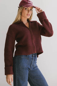 Wine sweater 