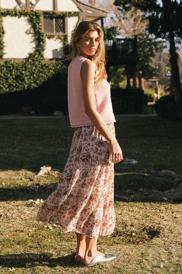 Multicolor floral skirt 