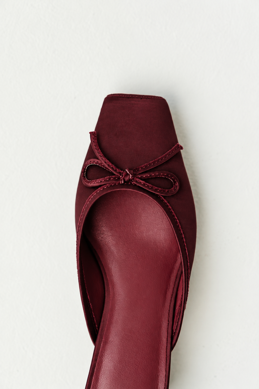 Geneva Mule in Burgundy