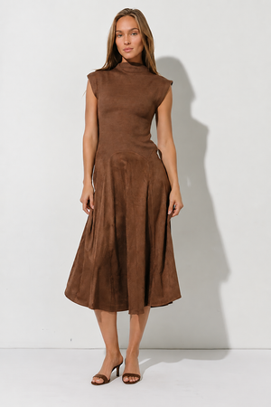 Journee Drop Waist Midi Dress