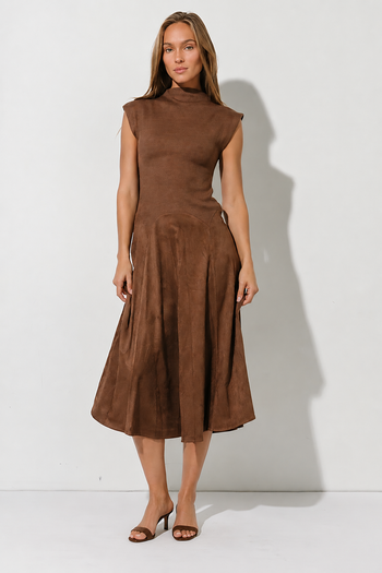Journee Drop Waist Midi Dress