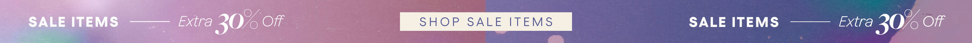 30% Off Sale Items