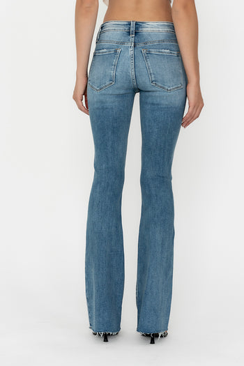 Eliza Studded Flare Jeans