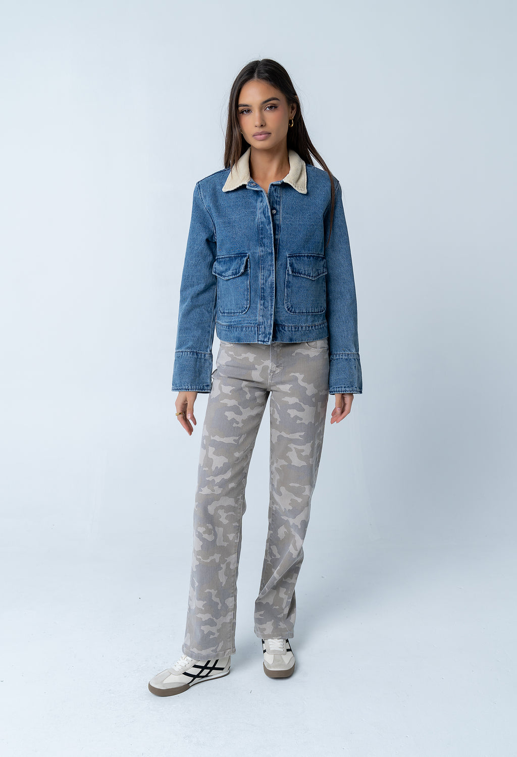 Brynley Denim Chore Jacket