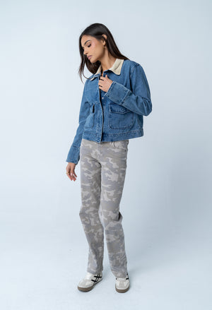 Brynley Denim Chore Jacket