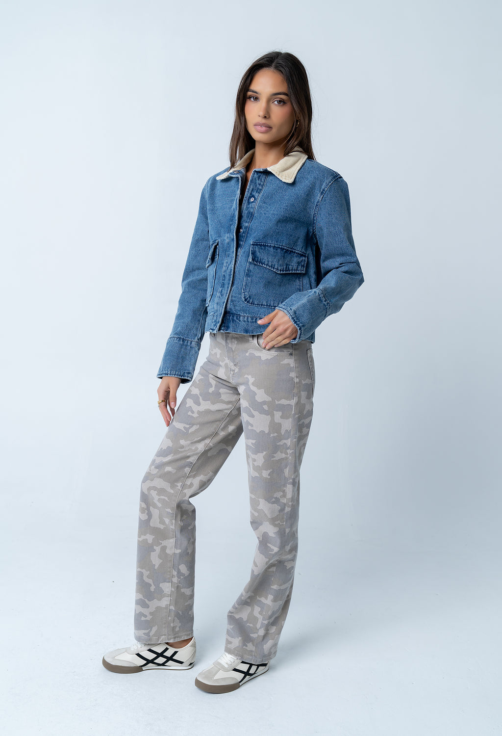 Brynley Denim Chore Jacket