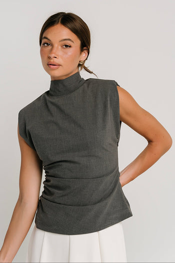 Remi Mock Neck Top