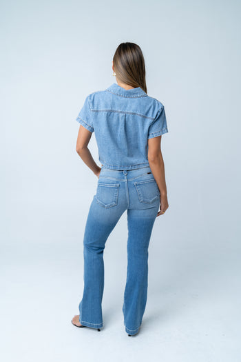Masha Denim Button Up