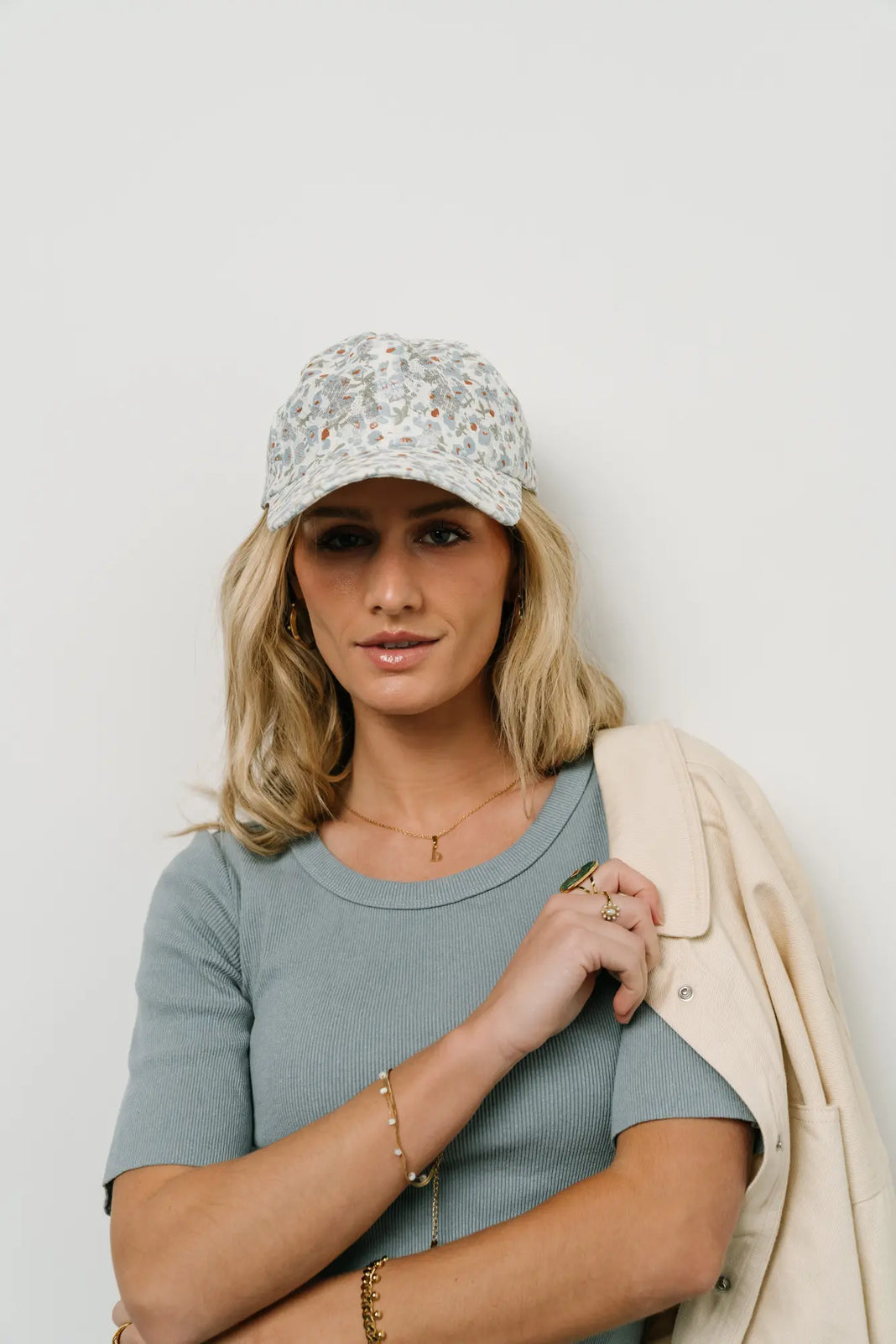 Floral cap 