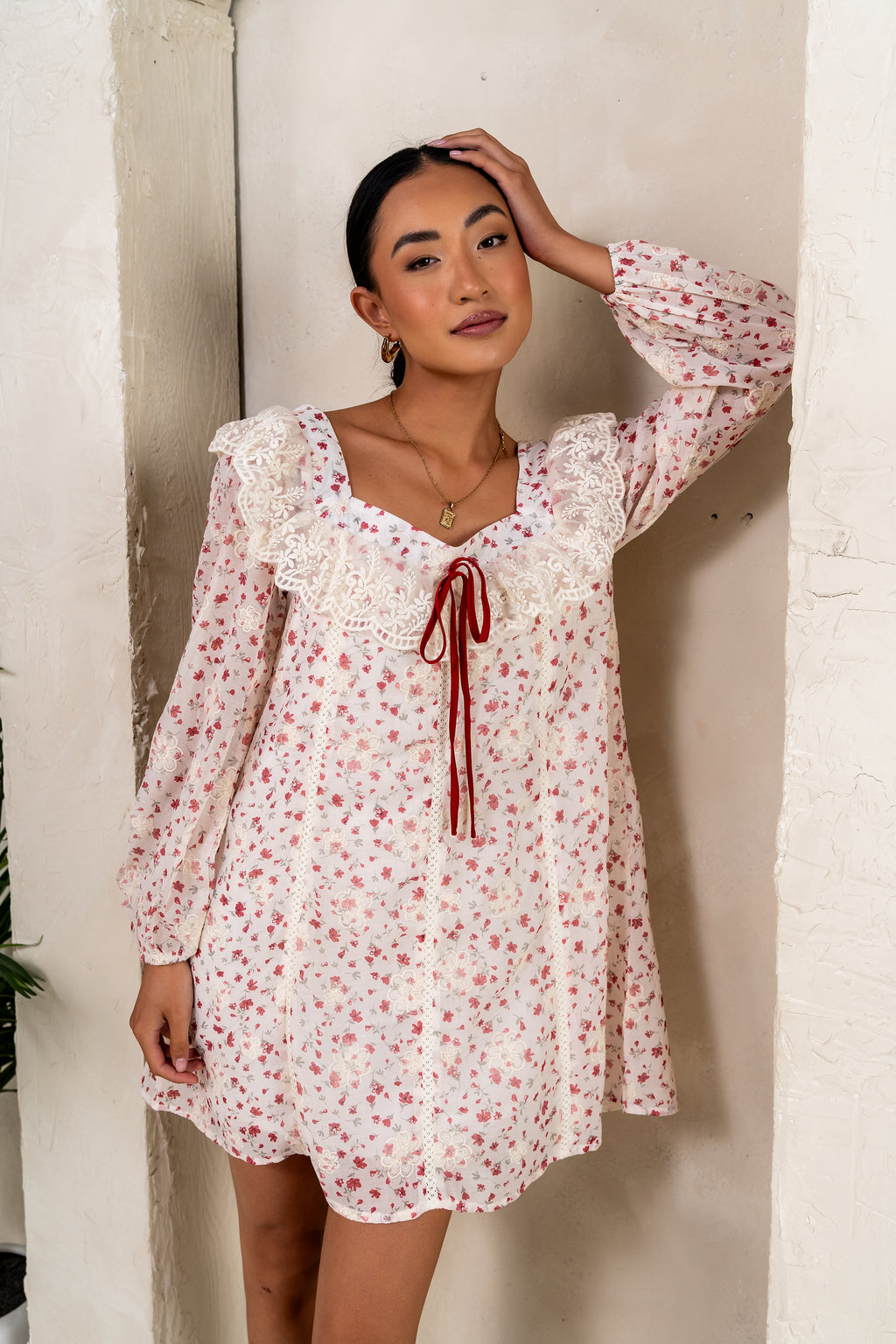 Macy Floral Babydoll Dress - FINAL SALE Macy Floral Babydoll Dress - FINAL SALE