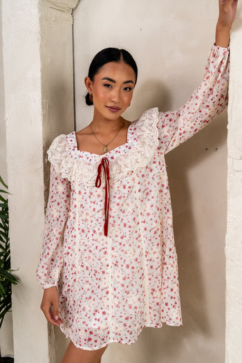 Floral Baby Doll Dress