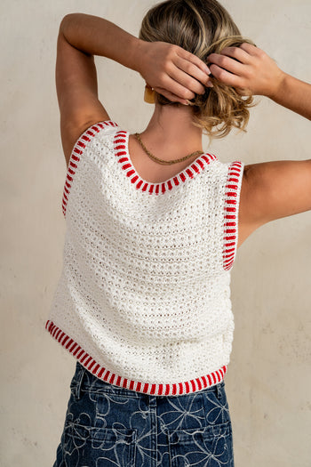Knit Tank in Ivory
