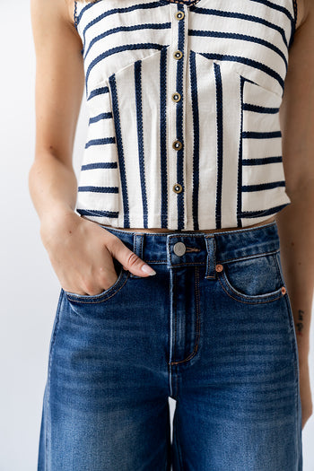 Front Button Closure