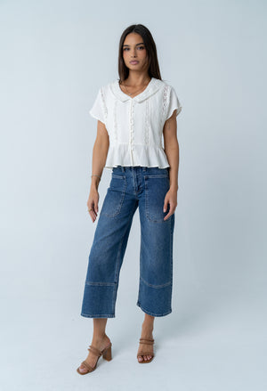 Frida Collared Blouse